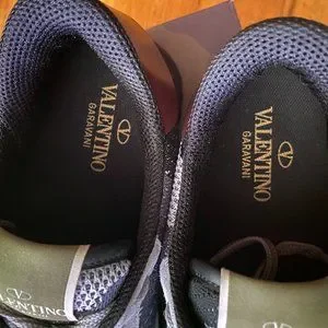Valentino | Shoes | Rockrunner Gray Camouflage Laminated 
